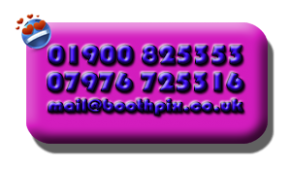 contact us for photo booth hire in Scotland or the North of England