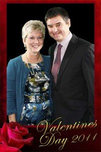 valentine green screen photos